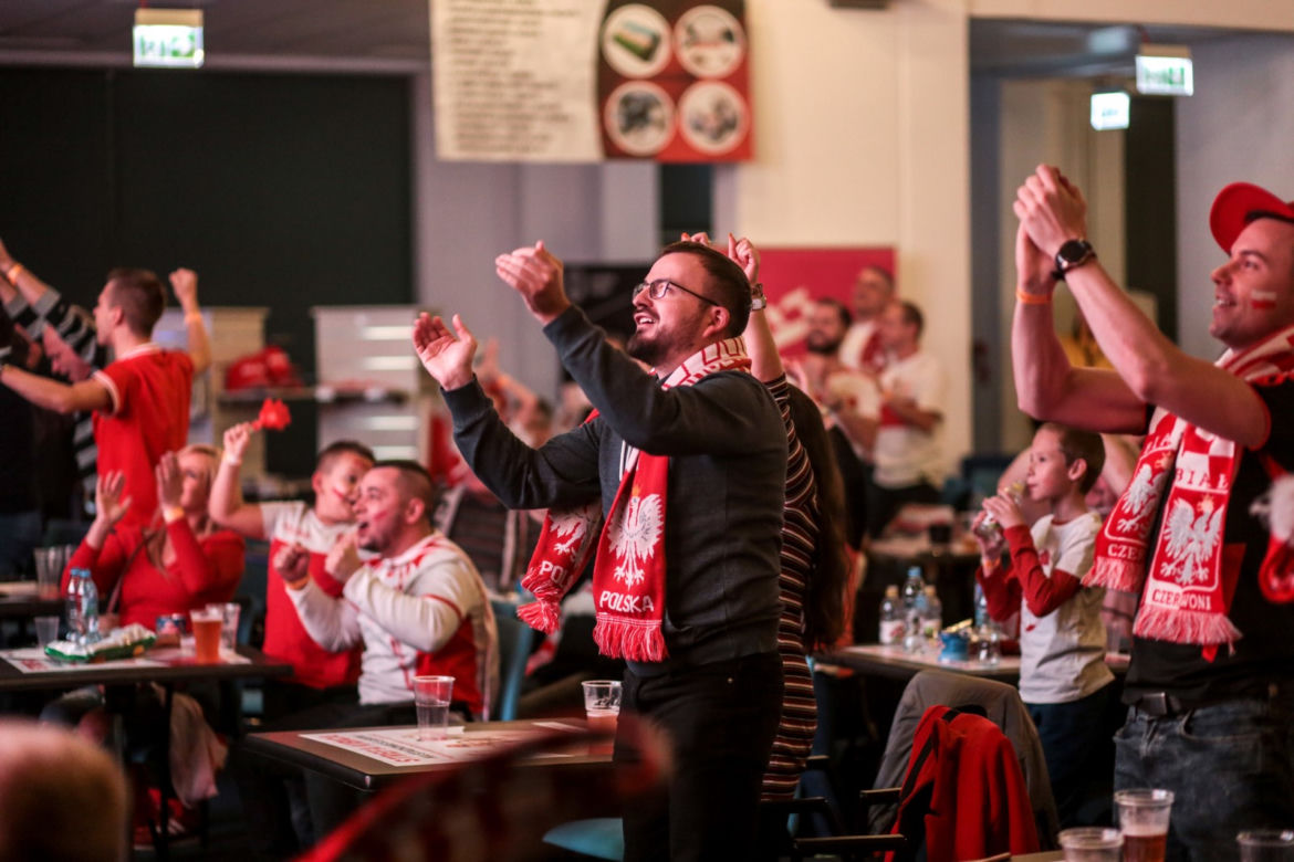 Polska - Arabia Saudyjska w strefie kibica na Stadionie Śląskim