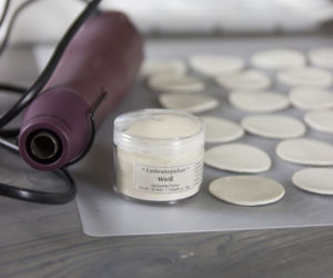 Wazon ceramiczny w stylu skandynawskim