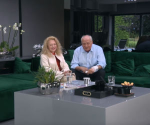 Na Wspólnej, odc. 3350: Hebel (Taduesz Huk), Agnieszka (Katarzyna Walter)