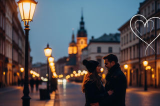 Walentynki w Krakowie. Co zaskoczyło nawet sztuczną inteligencję?