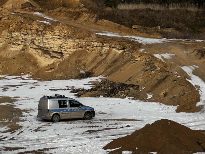 Świętokrzyskie. Makabryczne odkrycie w żwirowni