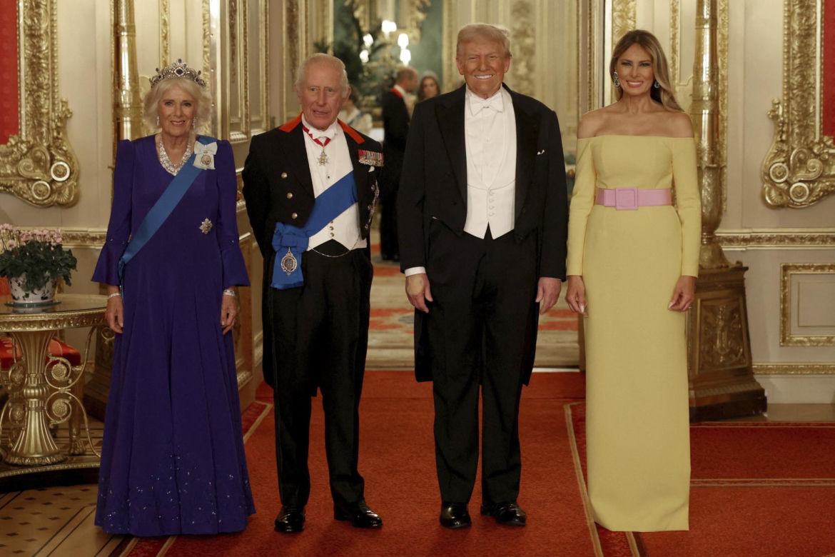 Donald Trump przybył do Wielkiej Brytanii