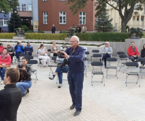 Plener malarski w iławskiej Galerii Jazzowej
