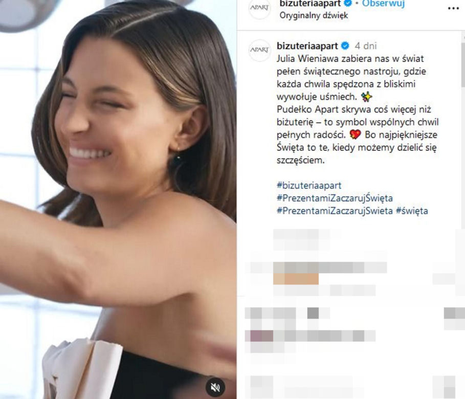Julia Wieniawa zarobi na święta pół miliona