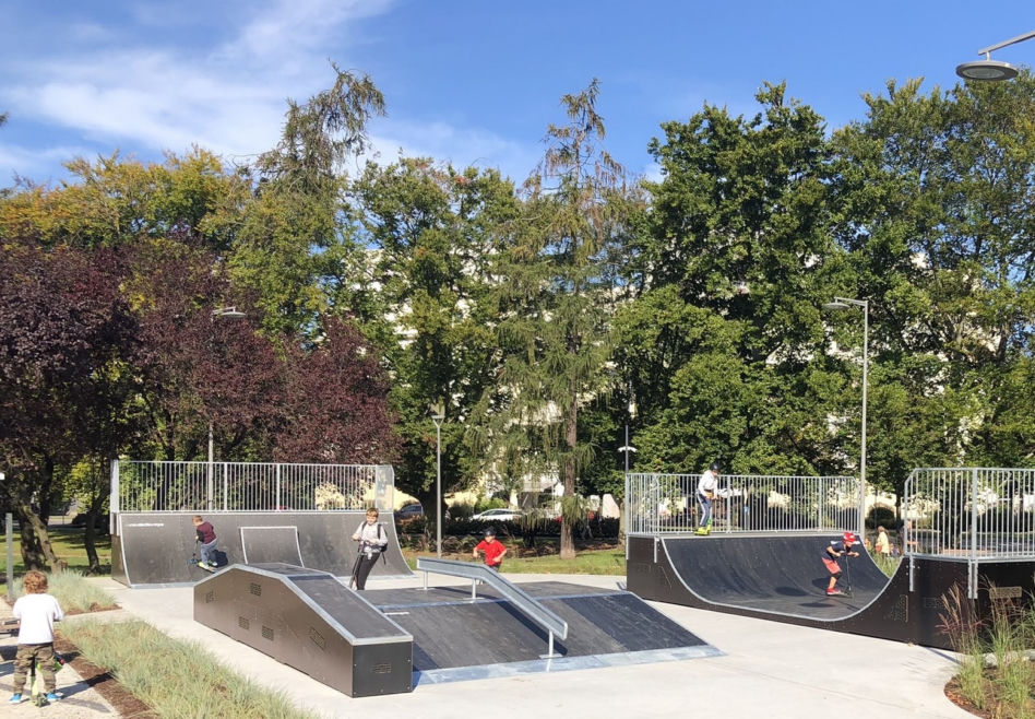 Park Centralny w Gdyni projektu Arch-Deco