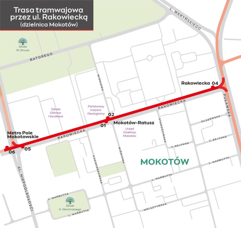 Tramwaj na Rakowieckiej. Wiemy kiedy ruszy, znamy dokładną datę