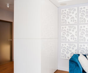 Część dzienna apartamentu w paryskim stylu