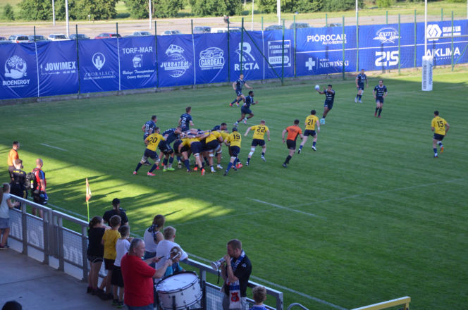Siedlczanie wygrali półfinałowy mecz Ekstraligi Rugby! MKS Awenta Pogoń Siedlce pokonał Life Style Catering RC Arka Gdynia