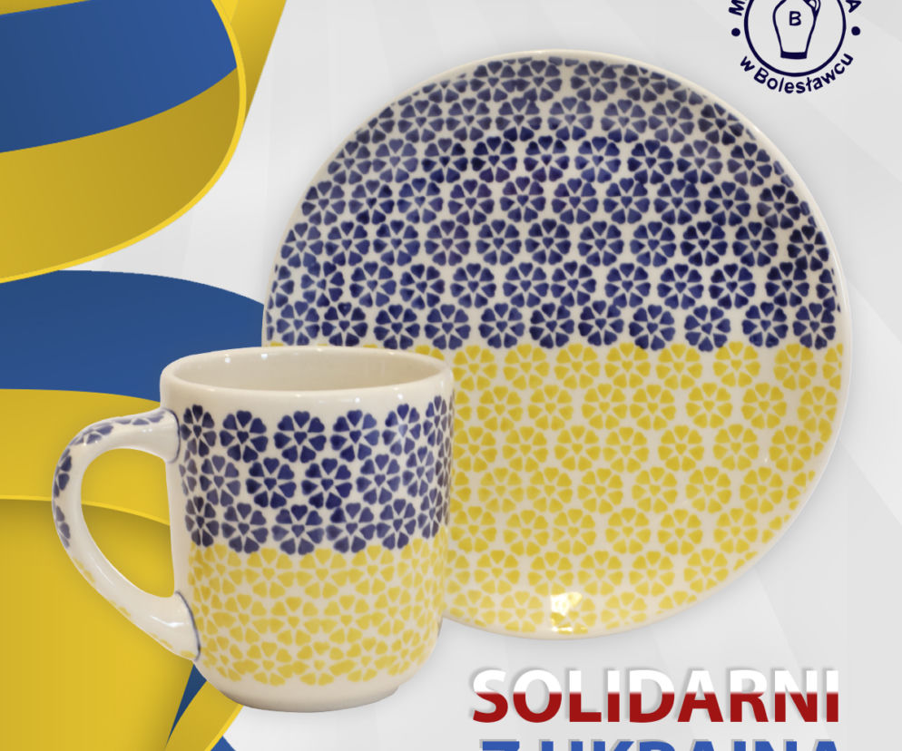 Manufaktura w Bolesławcu maluje dla Ukrainy