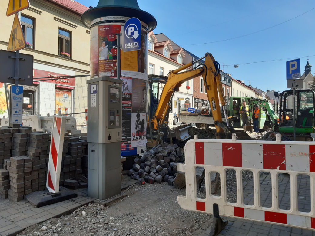 Remont na ulicy Bernardyńskiej