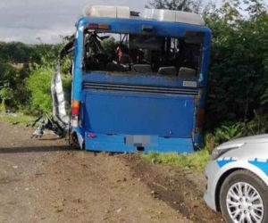 Wypadek autobusu PKS pod Słupskiem! Kierowca był pijany [ZDJĘCIA]