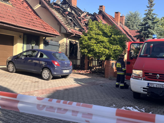 Pożar w Przecławiu