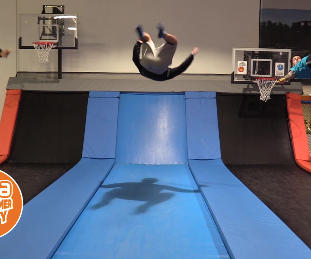 ESKA Summer City w parku trampolin