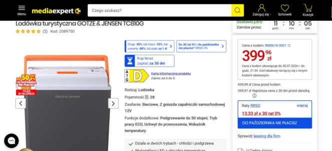 To obowiązkowy produkt każdej wakacyjnej wyprawy. W Action kupisz go już za 114 złotych, w Media Expert kosztuje prawie 400!