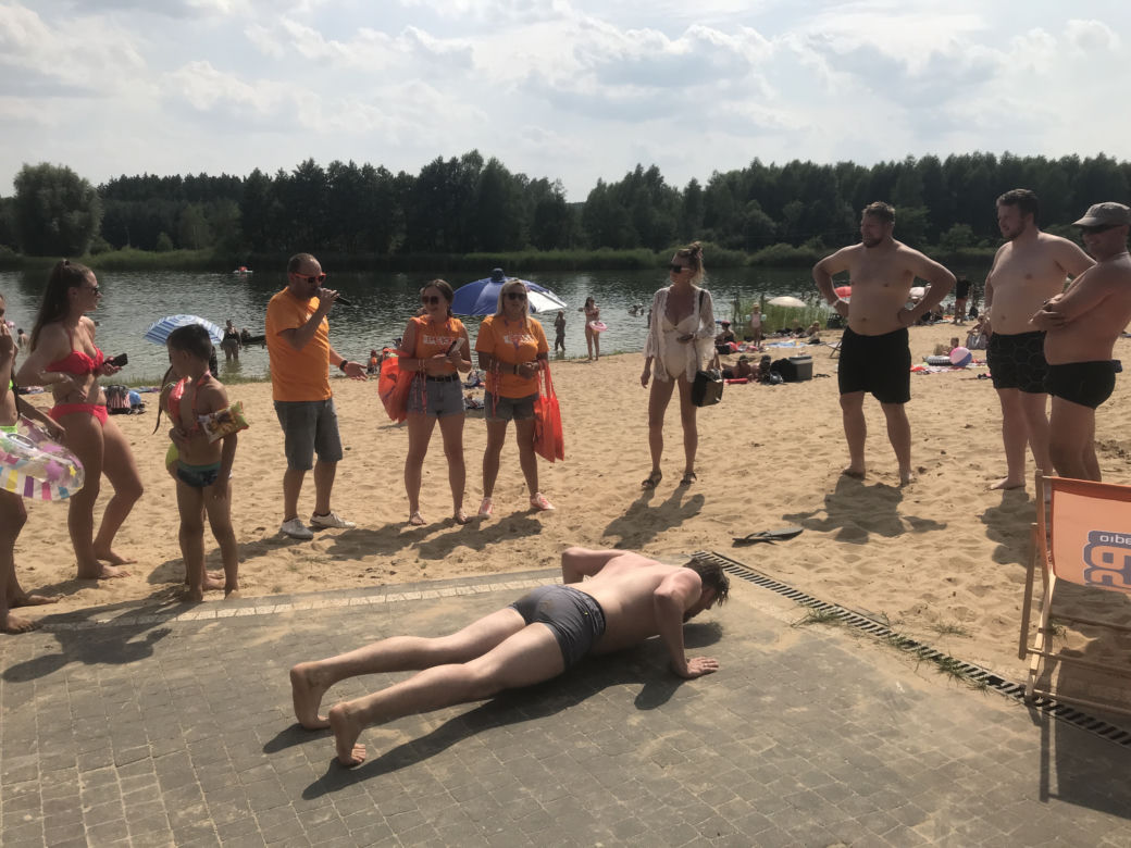 ESC nad zalewem w Bolminie