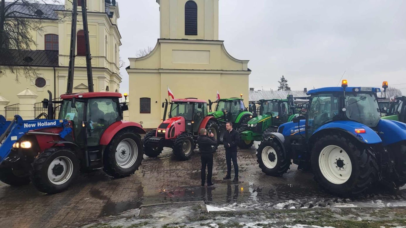 Rolniczy protest przeciwko inportowi z boża z Ukrainy i restrykcjom Europejskiego Zielonego Ładu 
