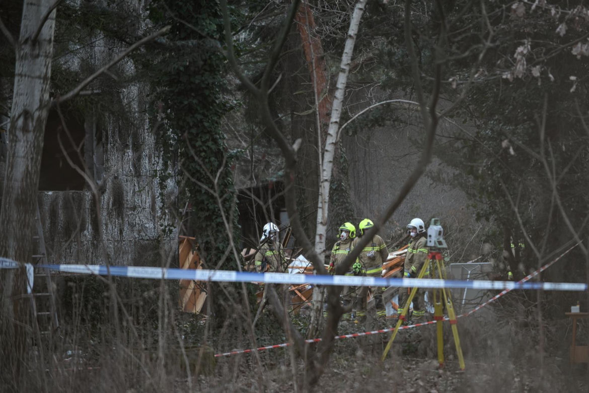 Runął strop budynku w Warszawie (23.01.2025)