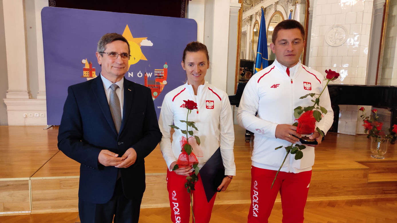 Spotkanie z tarnowskimi paraolimpijczykami w Sali Lustrzanej
