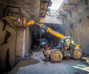 Prace w tunelu tramwajowym przy Dworcu Zachodnim