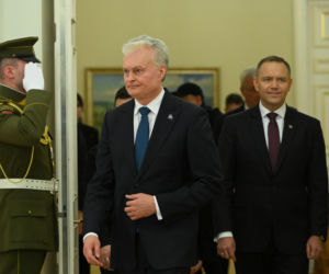 Prezydent RP Karol Nawrocki w Wilnie