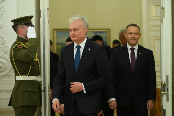 Prezydent RP Karol Nawrocki w Wilnie