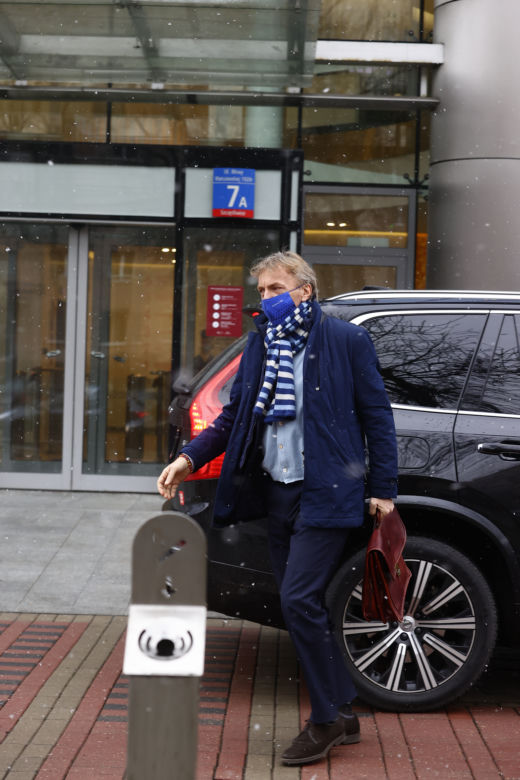 Zbigniew Boniek przyjechał na spotkanie z Paulo Sousą