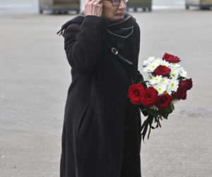  Pogrzeb Edward Linde-Lubaszenko, Maja Komorowska