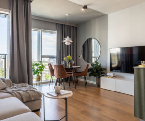 Apartament w Poznaniu - salon
