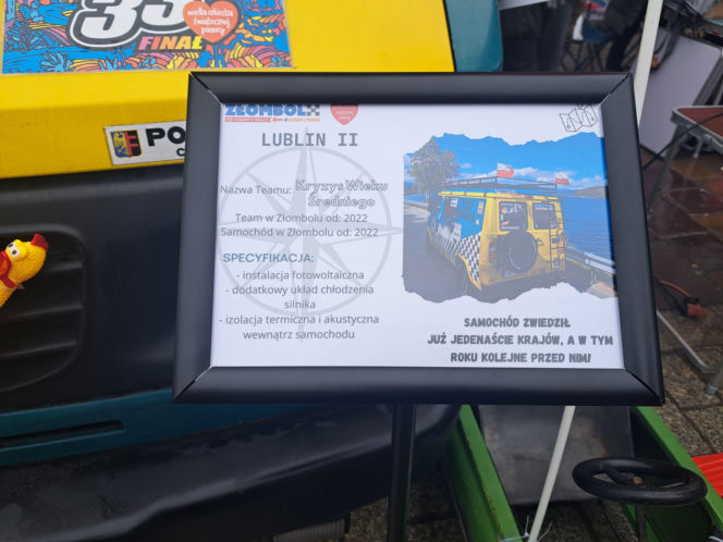 34. finał WOŚP w Krakowie. Legendarne pojazdy ZŁOMBOL na Małym Rynku