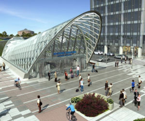 Dworzec kolejowy Warszawa Zachodnia - wejście