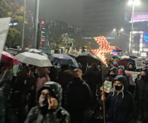 Protest kobiet w Szczecinie - 30.10.2020