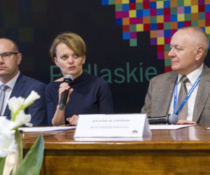Pawilon Polski z EXPO 2020 stanie na kampusie Politechniki Białostockiej