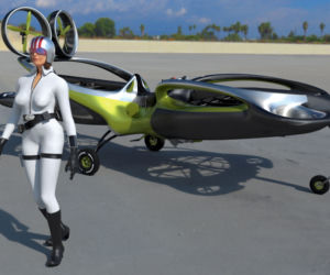 Hoverbike Raptor