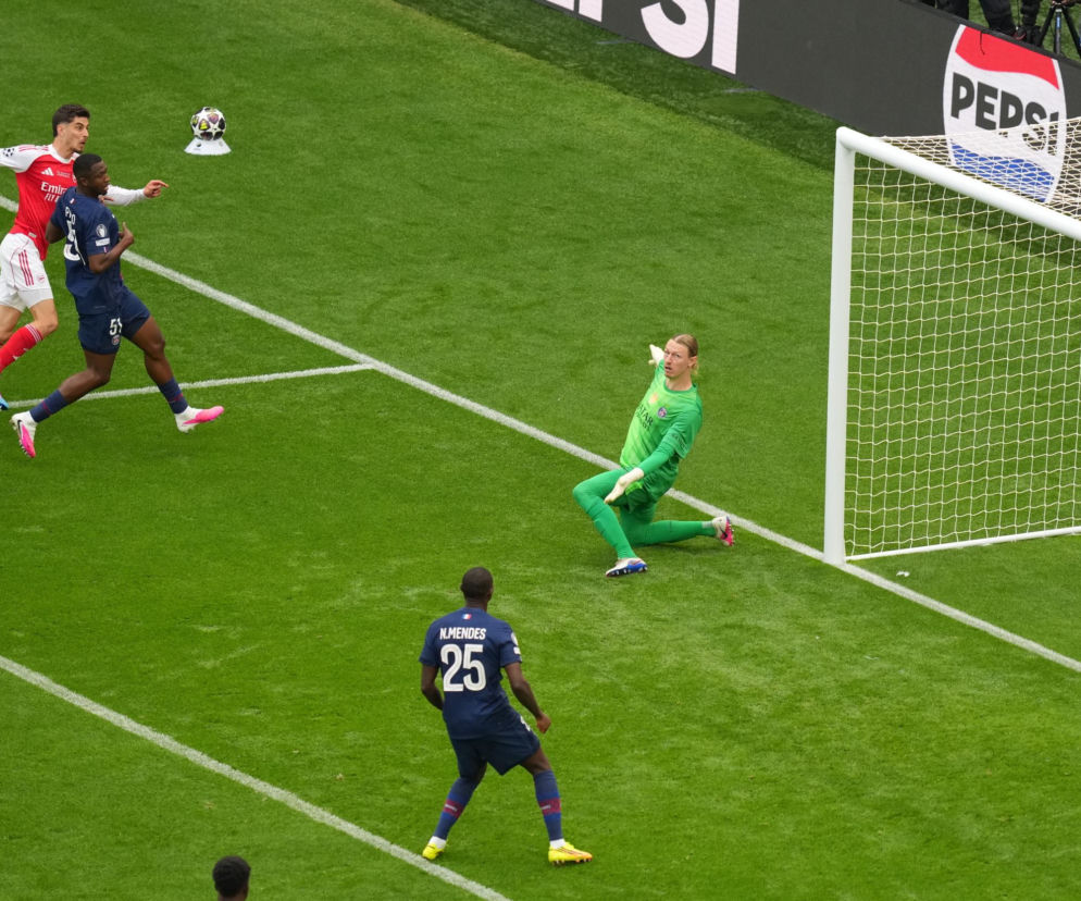 Liga mistrzów. Mecz PSG - Arsenal