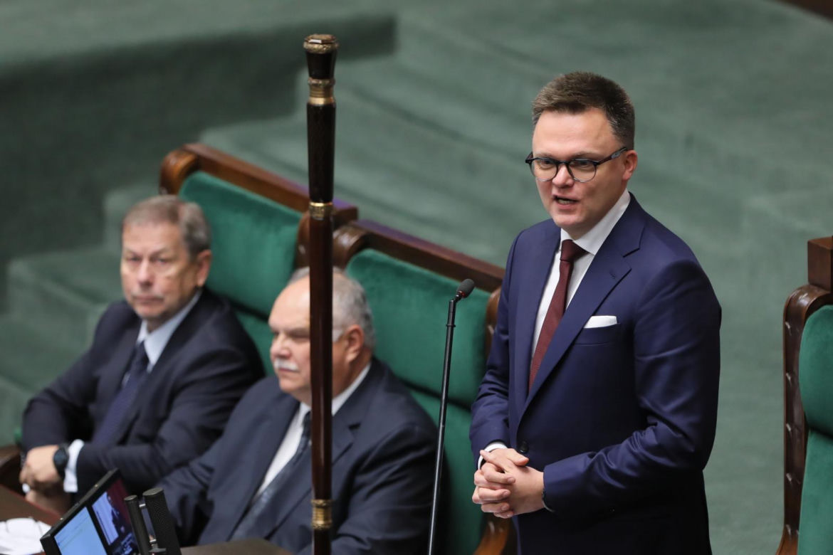 Szymon Hołownia nowym marszałkiem Sejmu