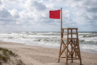 Sinice Łazy. Czy w Łazach można się kąpać 18.08? Flaga, warunki pogodowe
