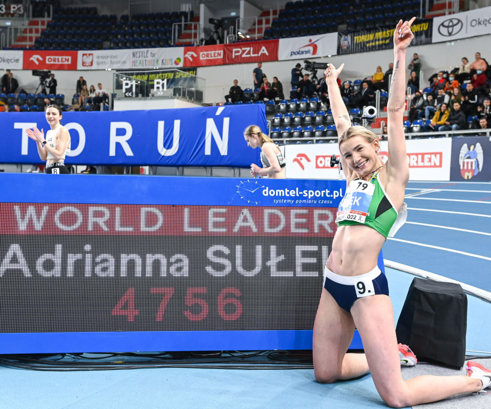 Adrianna Sułek, liderka światowej tabeli 2022 w 5-boju