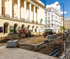 Przebudowa ulicy Sienkiewicza w Warszawie