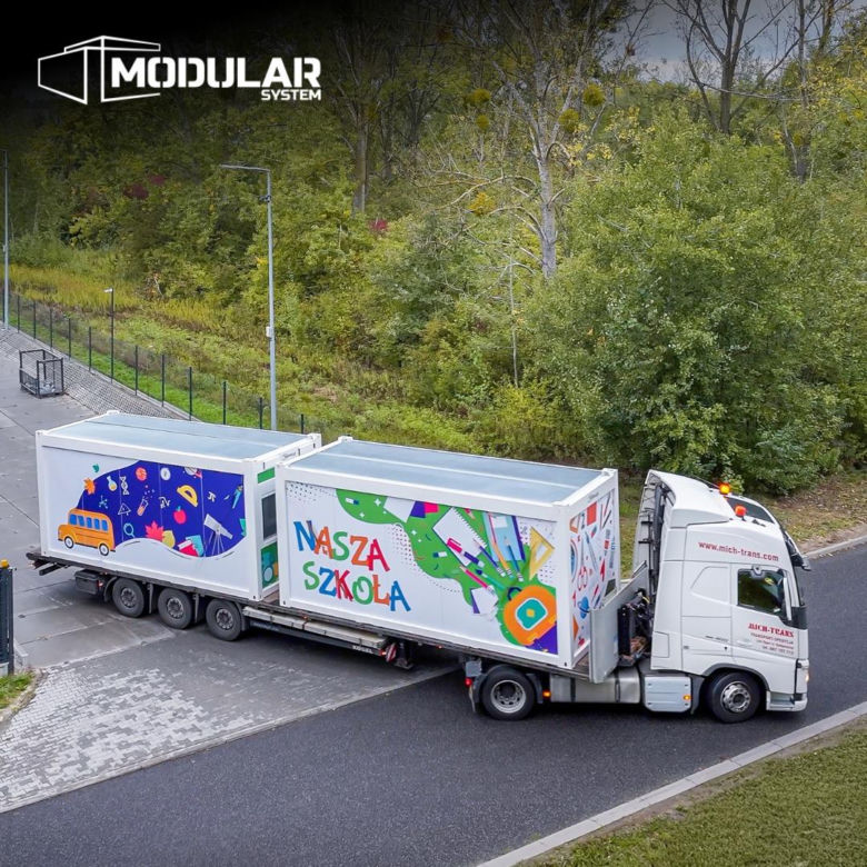 Tak wygląda szkoła modułowa w Żelaźnie (gm. Kłodzko)
