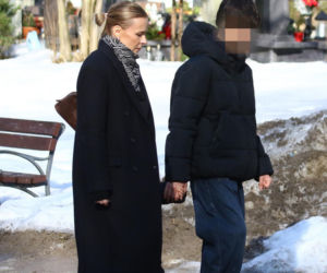 Pogrzeb Mirosława Krawczyka w Gdańsku: Aneta Zając i Mikołaj Krawczyk