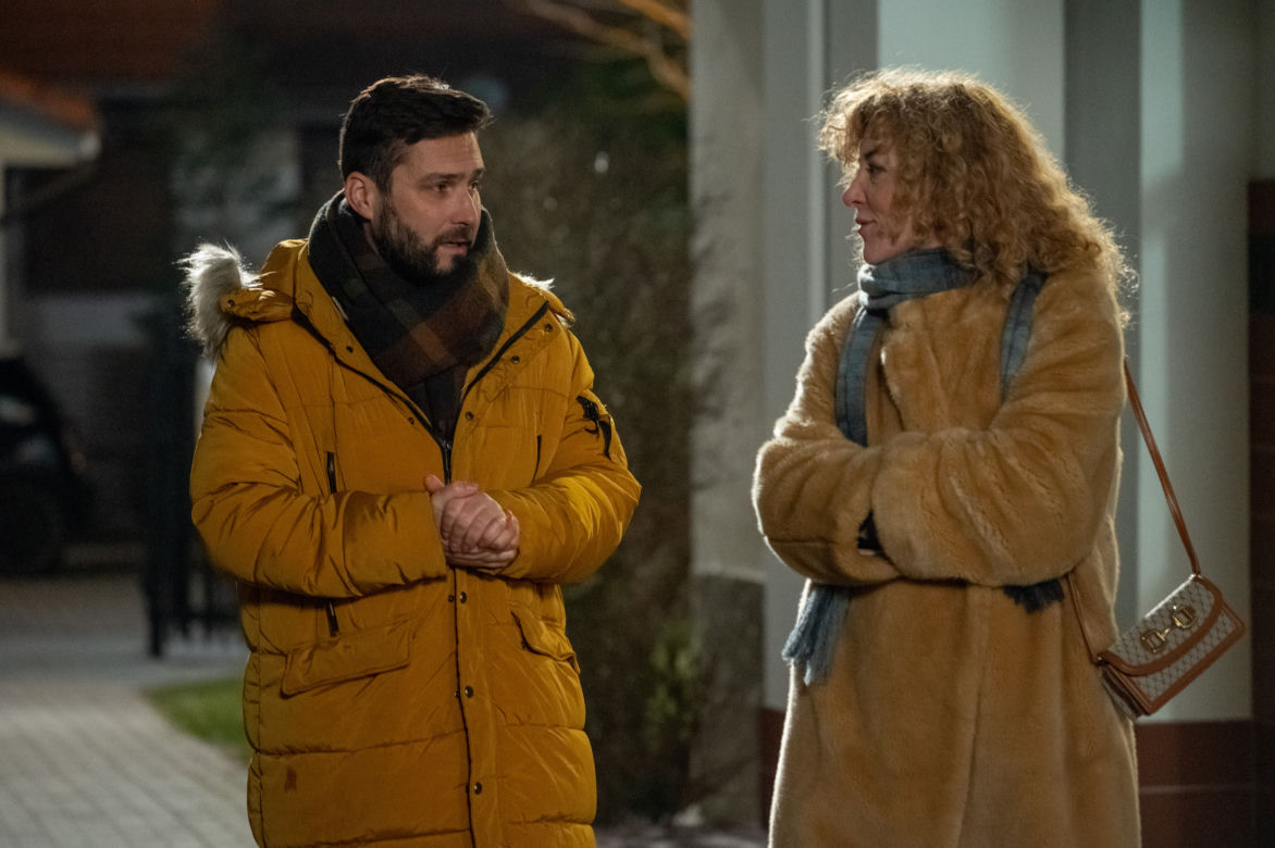 Barwy szczęścia, odcinek 2650: Żabcia (Hanna Klepacka), Damian (Michał Lesień)