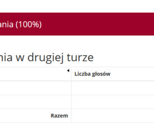 Jak głosowali mieszkańcy poszczególny miast i powiatów w Małopolsce w II turze?