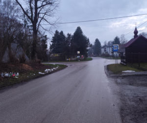 Skrzyżowanie w Szczepanowicach