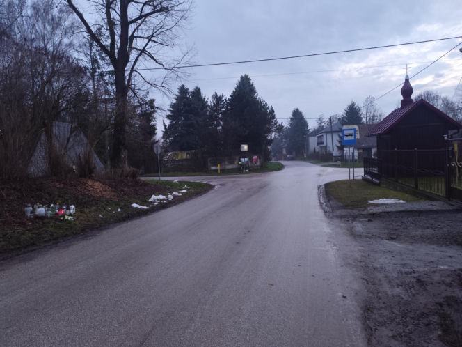 Skrzyżowanie w Szczepanowicach