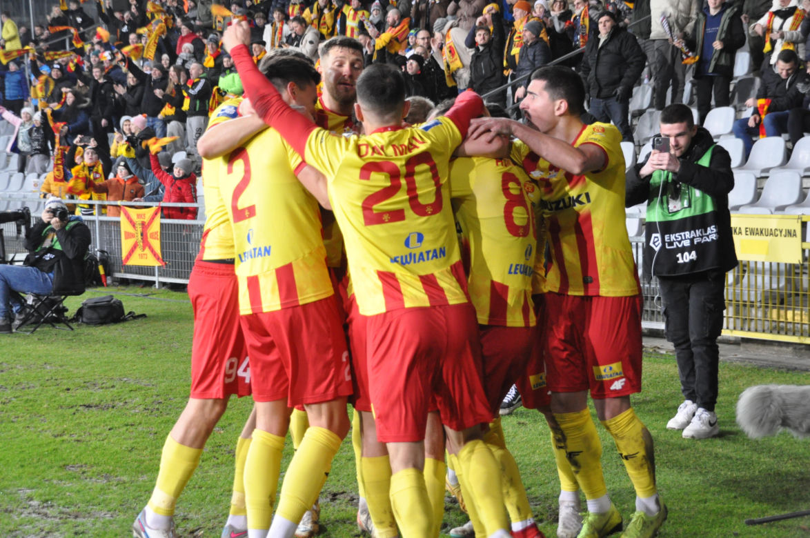 Korona Kielce - ŁKS Łódź w PKO BP Ekstraklasie. Zdjęcia z meczu