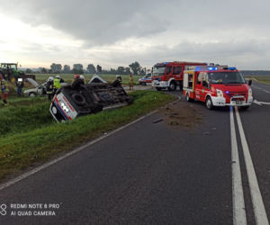 Samochód osobowy zderzył się z karetką 