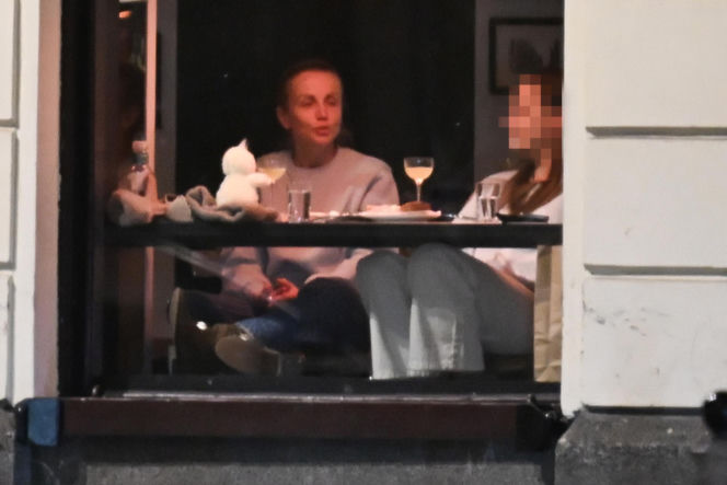 Katarzyna Zielińska pije z kaczorem