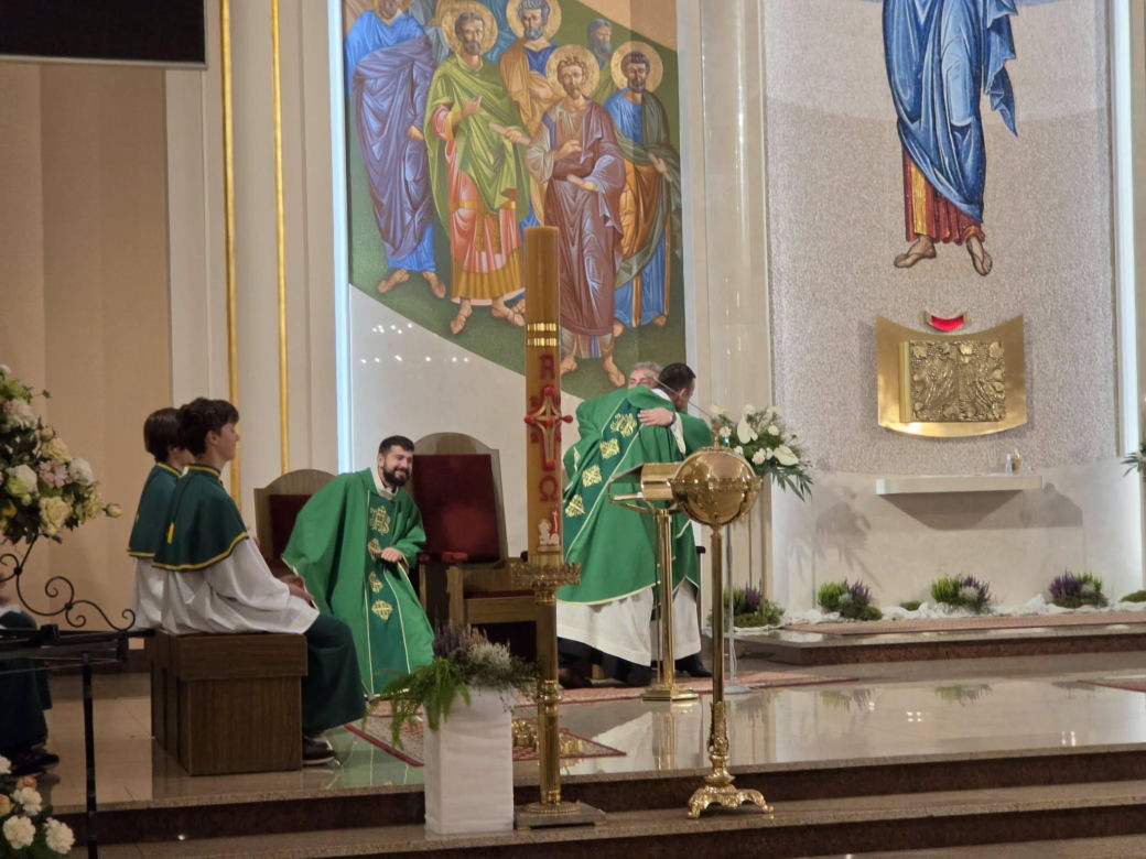 Pożegnanie księdza