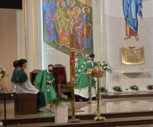 Pożegnanie księdza