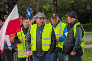 Pikieta przed Grupą Azoty